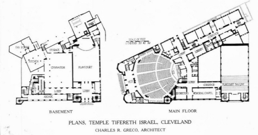 Plan: Basement and First Floor